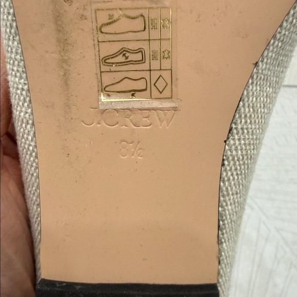 J. Crew Black and Cream Women's Loafers - Picture 4 of 6